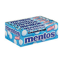 Mentos;, Peppermint, 1.3 Oz, Pack Of 100