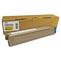 Oki TYPE C7 Yellow Toner Cartridge - Laser - 16500 Page - 1 Each