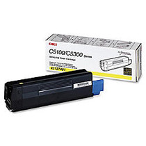 OKI; 42127401 Yellow Toner Cartridge