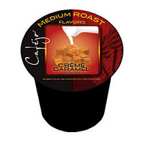 Cafejo; Caramel Creme Single-Serve Cups, 0.37 Oz, Box Of 24