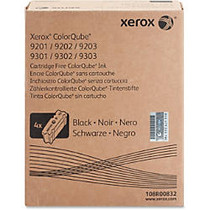 Xerox ColorQube Black Solid Ink, 108R832 - Solid Ink - 40000 Page - 4 / Pack