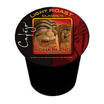 Cafejo; Kona Blend Single-Serve Cups, 0.37 Oz, Box Of 24