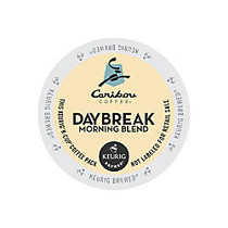 Caribou Coffee; Daybreak Morning Blend Coffee K-Cups;, 0.33 Oz, Box Of 24