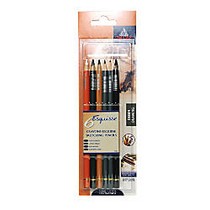 Conte Pencil Set, Drawing, Assorted Colors, Set Of 6