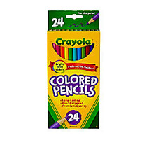 Crayola; Color Pencils, Box Of 24