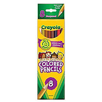 Crayola; Multicultural Color Pencils, Set Of 8 Colors