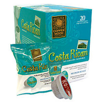 Copper Moon; Coffee Aroma-Cups, Costa Rican, 8.11 Oz, Pack Of 20