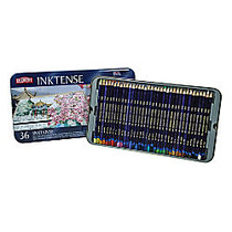 Derwent Inktense Pencil Set, Assorted Colors, Set Of 36