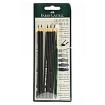 Faber-Castell Graphite Aquarelle Water-Soluble Pencils Set, Pack Of 2