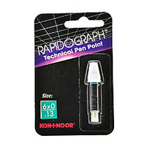 Koh-I-Noor Rapidograph No. 72D Replacement Point, 6x0, 0.13 mm