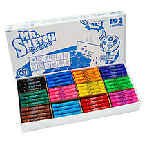 Mr. Sketch; Scented Markers, Class Pack, Assorted Colors, Pack Of 192