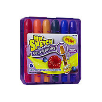 Mr. Sketch; Scented Twistable Gel Crayons, Assorted Colors, Pack Of 6