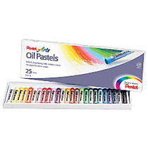 Pentel Arts; Oil Pastels, 25-Color Set