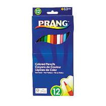 Prang; Color Pencils, 3.3 mm, Pack Of 12