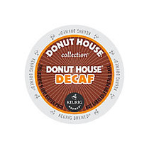 Donut House; Decaffeinated Coffee K-Cups;, Box Of 24