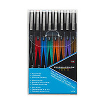 Prismacolor; Premier; Markers, Fine Line Tip, Assorted Colors, Pack Of 8