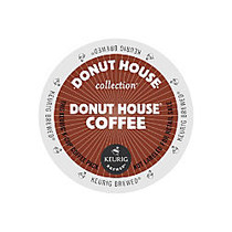 Donut House; Regular Coffee K-Cups;, 3 Oz., Box Of 24