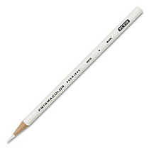 Prismacolor; Professional Thick Lead Art Pencil, White, Set Of 12
