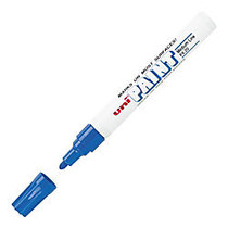 Sanford; Uni-Paint; Markers, Medium Point, Blue, Pack Of 12