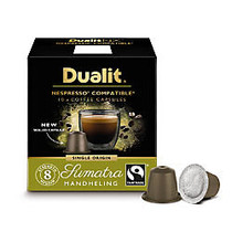 Dualit; NX Capsules, Sumatra Mandhling Espresso, 7 Oz, Pack Of 60