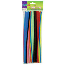 Chenille Kraft Jumbo Pipe Cleaners, Assorted, Pack Of 100