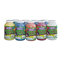 Captain Creative; Washable Hand Paint, 16 Oz, Assorted Colors, Pack Of 10