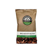 Executive Suite; Breakfast Blend Decaffeinated Coffee, 1.5 Oz, Box Of 42