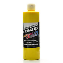 Createx Airbrush Colors, Transparent, 16 Oz, Brite Yellow