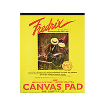 Fredrix Canvas Pad, 16 inch; x 20 inch;, 10 Sheets