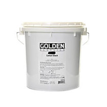 Golden Heavy Body Acrylic Paint, 128 Oz, Carbon Black