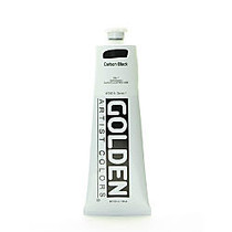 Golden Heavy Body Acrylic Paint, 5 Oz, Carbon Black