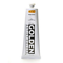 Golden Heavy Body Acrylic Paint, 5 Oz, Yellow Ochre