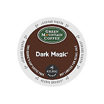 Green Mountain Coffee; Dark Magic; Extra Bold Coffee K-Cups;, Box Of 24