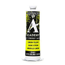 Grumbacher Academy Oil Colors, 5.07 Oz, Lemon Yellow, Pack Of 2