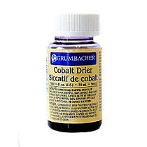 Grumbacher Cobalt Drier, 2.5 Oz, Pack Of 2