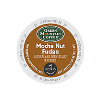 Green Mountain Coffee; Mocha Nut Fudge Coffee K-Cups;, Box Of 24