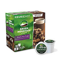 Green Mountain Coffee; Mocha Nut Fudge K-Cup; Pods, 4 Oz, Pack Of 18