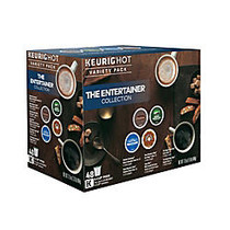 Green Mountain Coffee; Pods Entertainer Collection Variety Pack K-Cup; Pods, 0.40 Oz, Box of 48