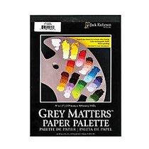 Jack Richeson Gray Matters Paper Palette Pad, 12 inch; x 16 inch;, 50 Sheets