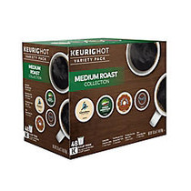 Green Mountain Coffee; Pods Medium Roast Variety Pack K-Cup; Pods, 0.4 Oz, Box Of 48