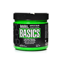 Liquitex Basics Acrylic Paint, 32 Oz Jar, Light Green Permanent