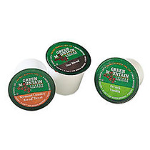 Green Mountain Coffee; Variety Decaffeinated Coffee K-Cups;, Box Of 22