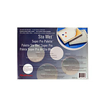 Masterson Sta-Wet Super Pro Palette, 15 1/2 inch; x 11 1/2 inch; x 1 3/4 inch;