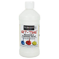 Sargent Art; Washable Art Paint, 16 Oz., White