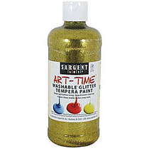 Sargent Art; Washable Glitter Paint, 16 Oz., Gold