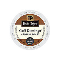Peet&rsquo;s Cafe Domingo K-Cups;, 3 Oz, Box Of 22