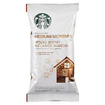 Starbucks; House Blend Ground Coffee, Single Pot Servings, Box Of 18