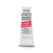 Winsor & Newton Designers' Gouache, 14 mL, Permanent Rose, 502