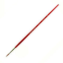 Winsor & Newton Sceptre Gold II Long-Handle Paint Brush 404, Size 6, Round Bristle, Sable Hair, Terracotta