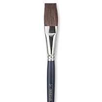 Winsor & Newton Series 631 Paint Brush, 3/4 inch;, One-Stroke Bristle, Ox Hair, Blue